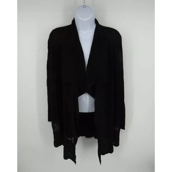 Premise Women's Black Cardigan Sweater Small NWT $78 - Picture 2 of 5